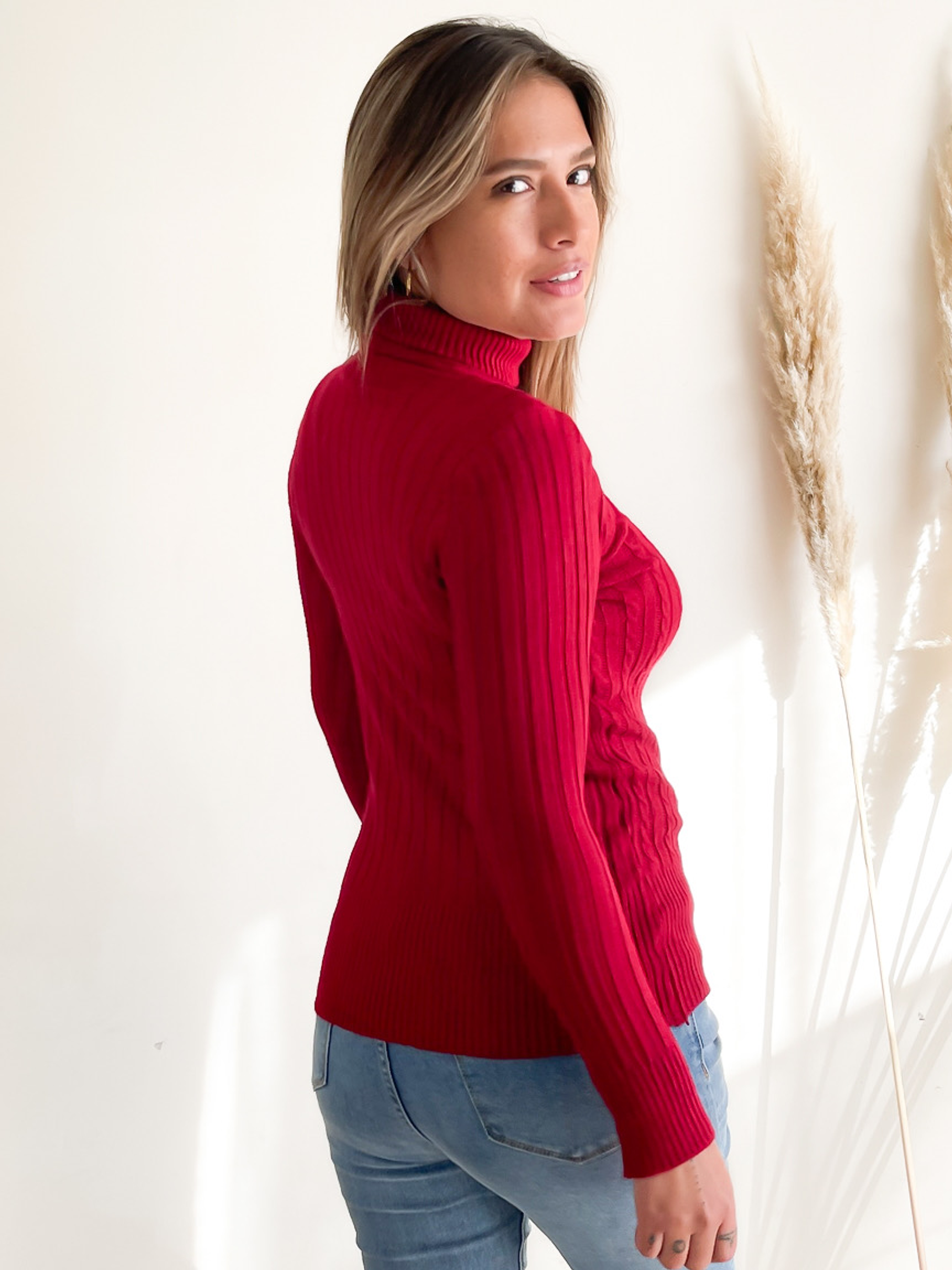 Beatle invierno mujer básico trenzado colores 14