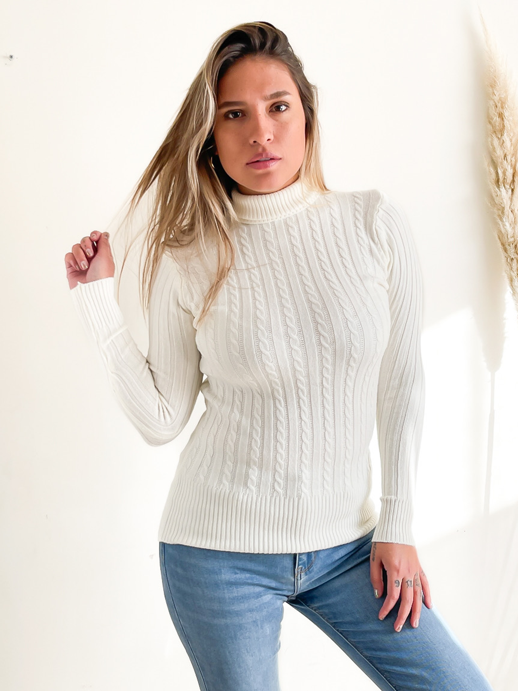 Beatle invierno mujer básico trenzado colores 3