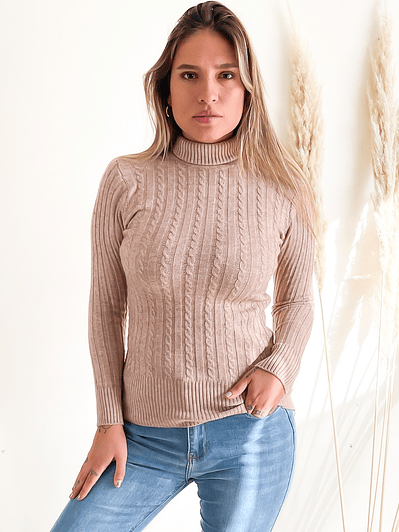 Beatle invierno mujer básico trenzado colores