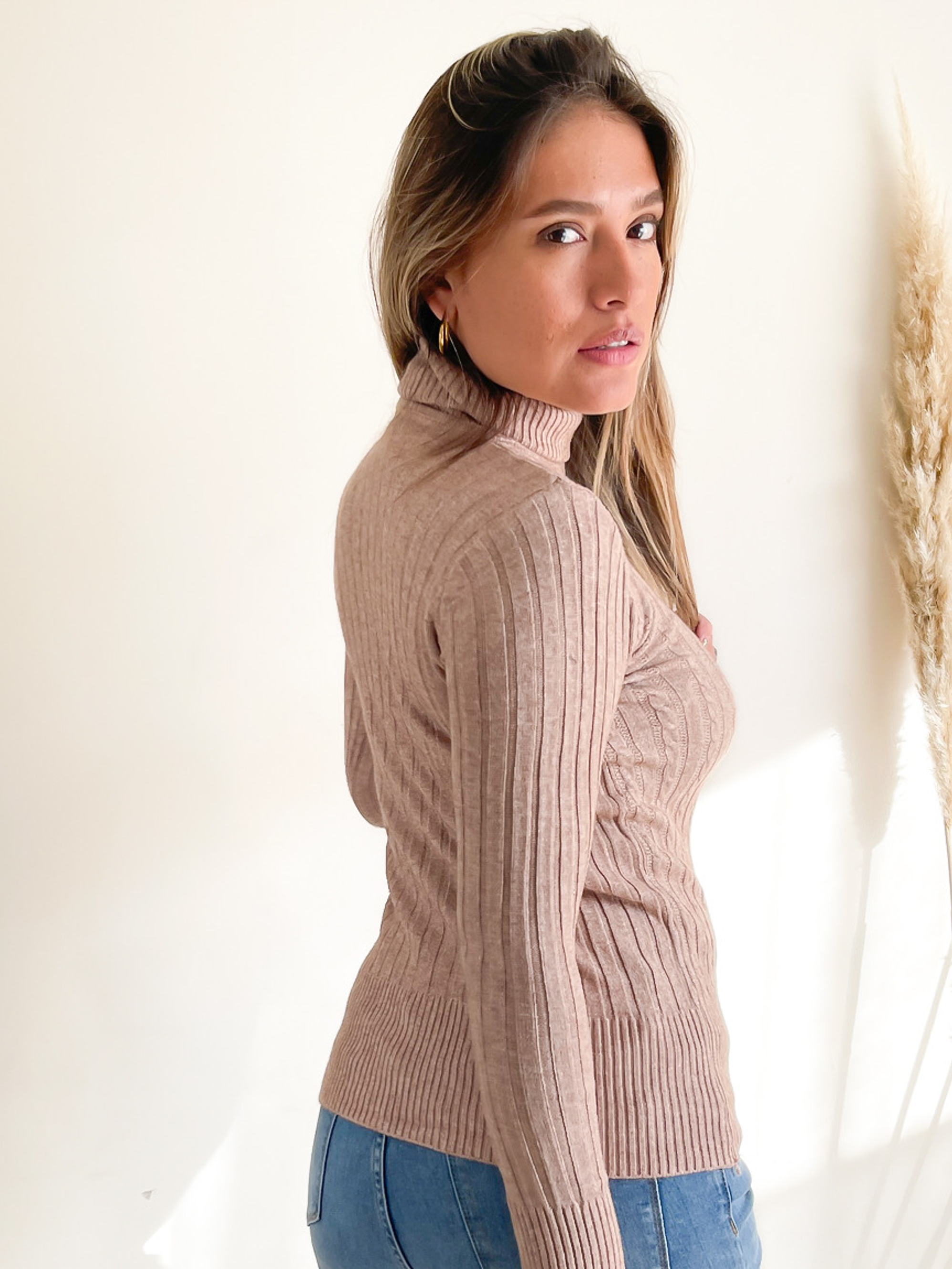 Beatle invierno mujer básico trenzado colores 2