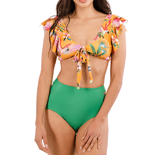 Bikini tiro alto Rio Cut Out