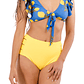 Bikini tiro alto Lemon Cut Out - Miniatura 2