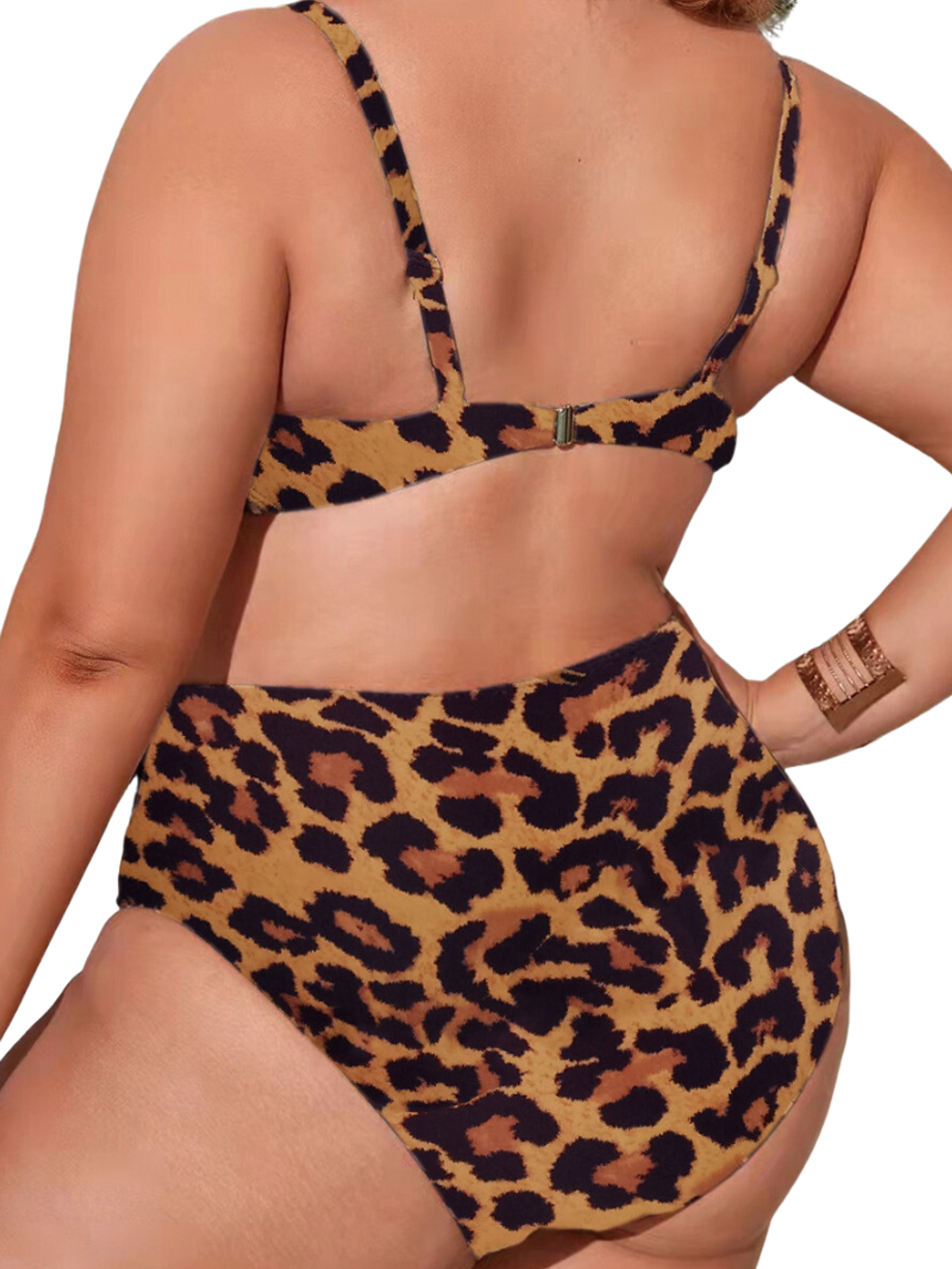 Bikini tiro alto Animal Print clush 2