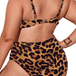 Bikini tiro alto Animal Print clush - Miniatura 2