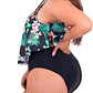Bikini tiro alto floral Cruzado - Miniatura 3