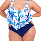 Traje de baño Valhalla Navy - Miniatura 1