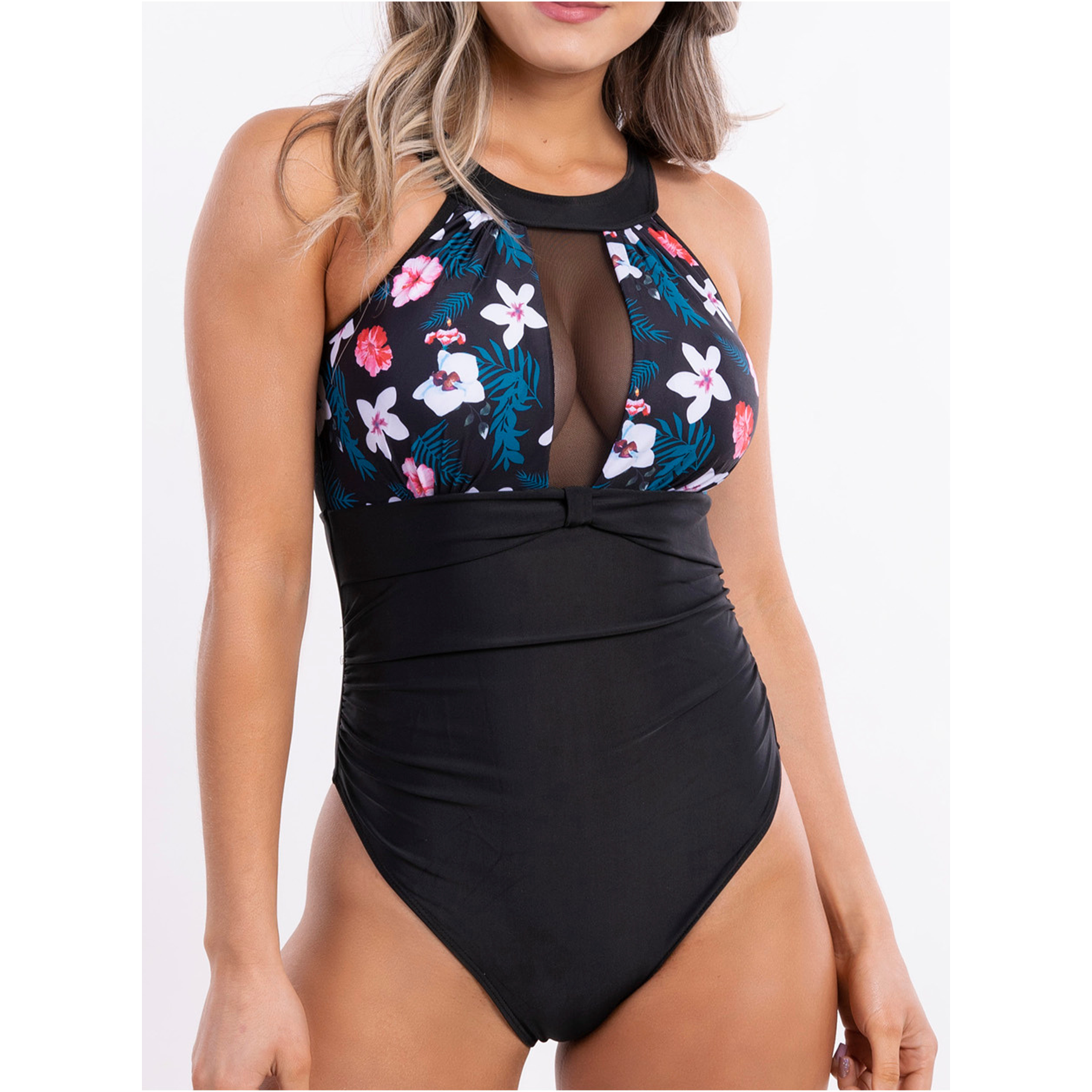 Traje de baño Breeze Black Floral 5