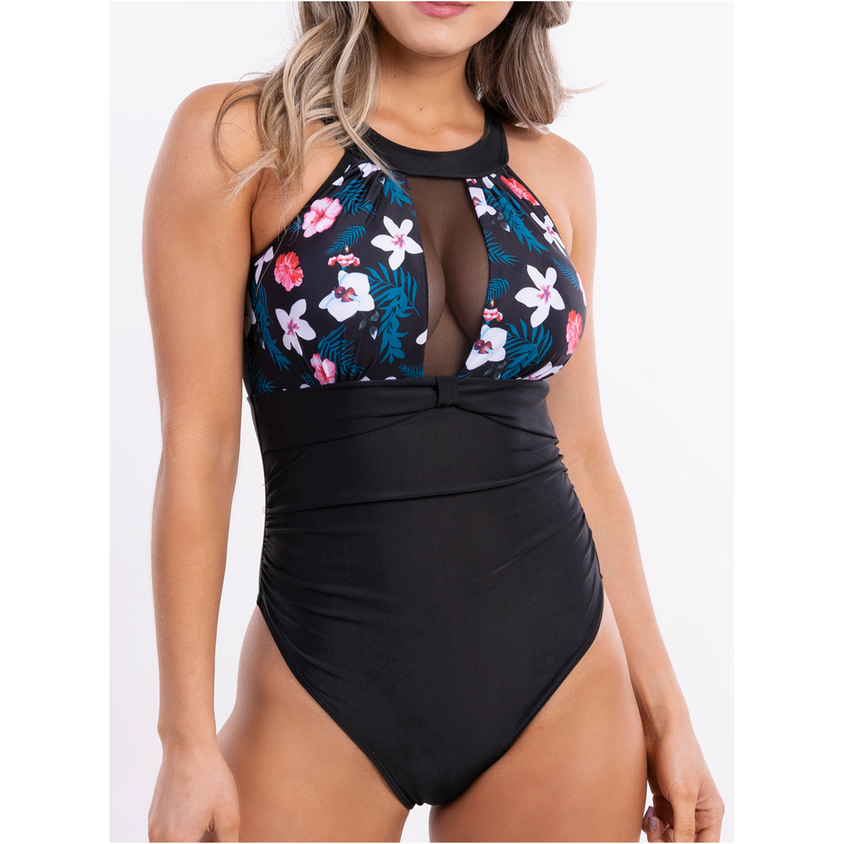 Traje de baño Breeze Black Floral 5