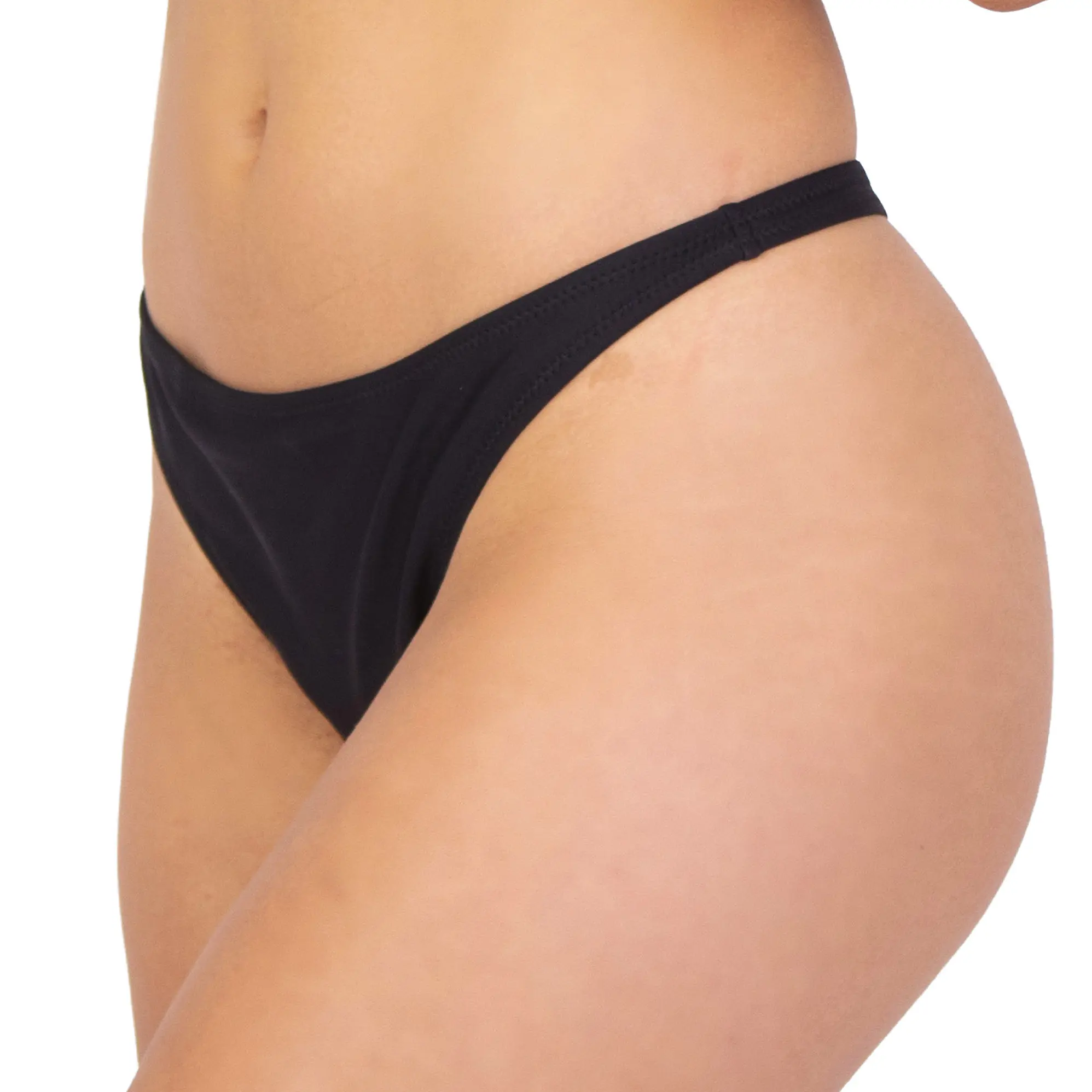 Parte de abajo bikini colaless negro 3
