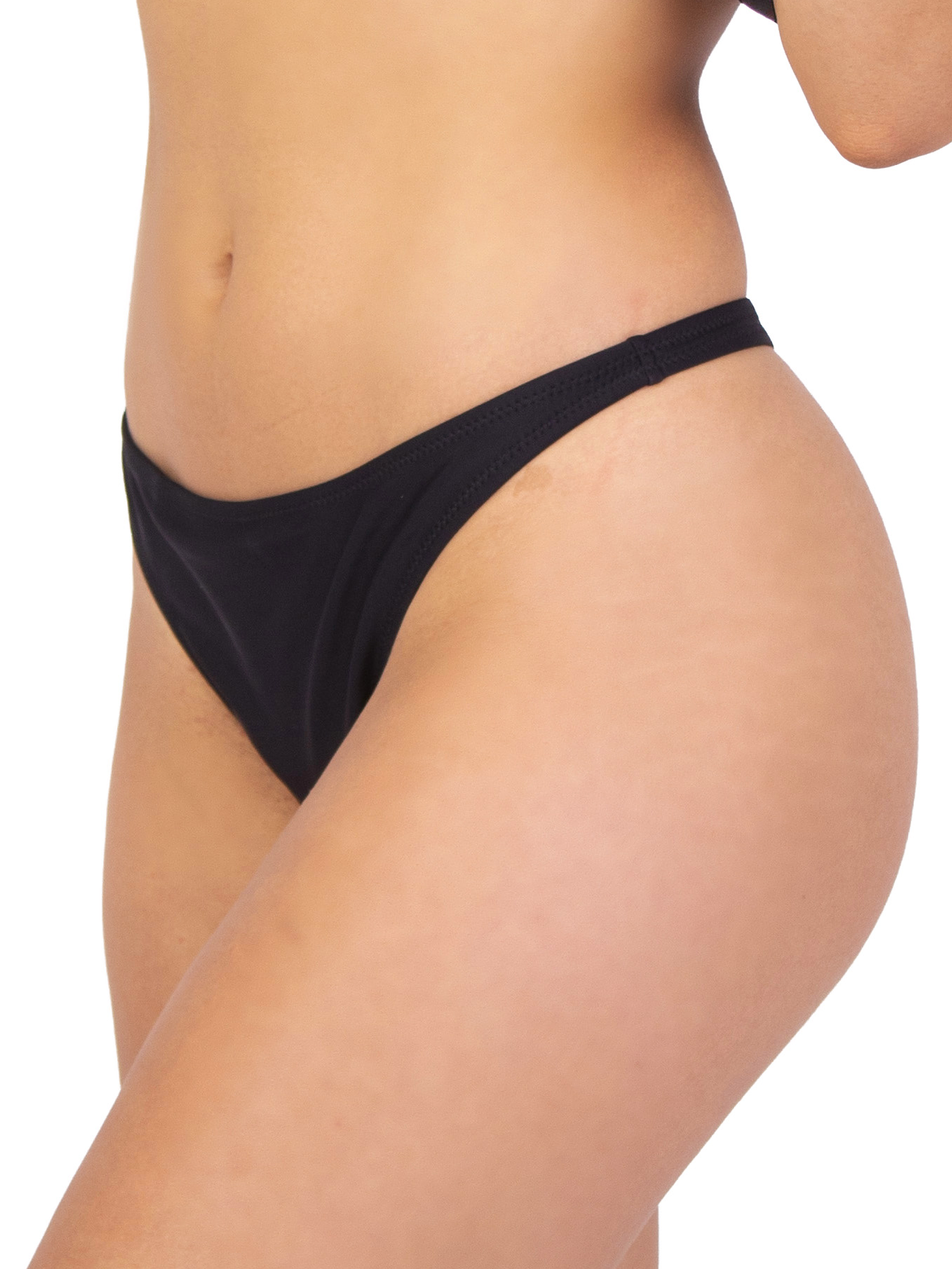 Parte de abajo bikini colaless negro 3