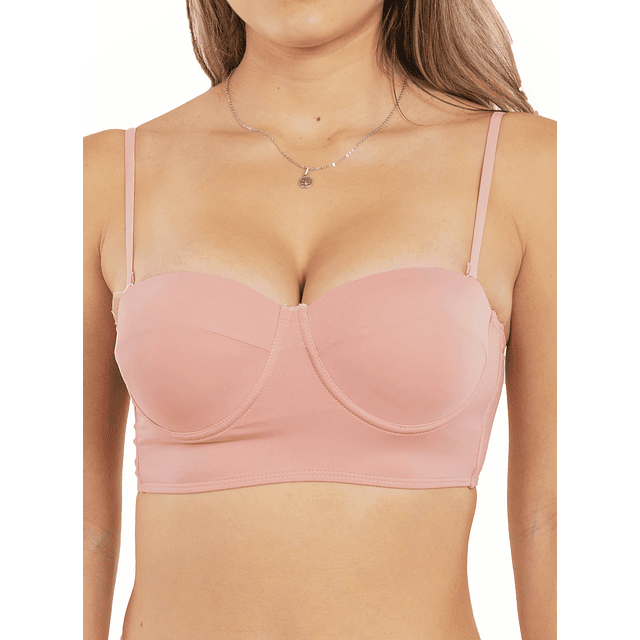 Top de bikini push up low