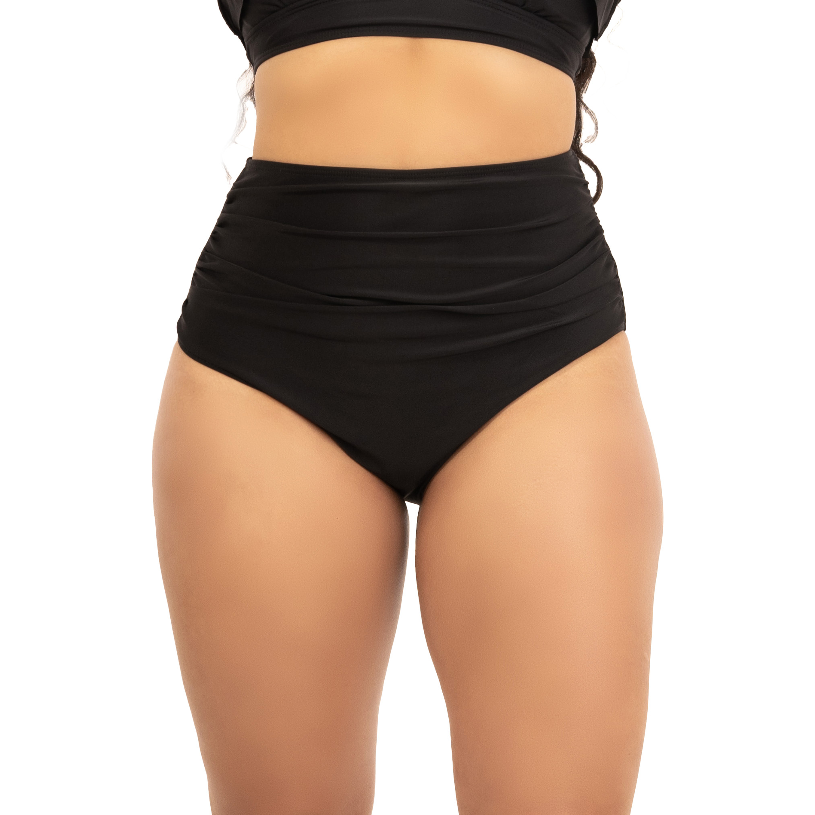 Parte De Abajo Calzón Bikini Tiro Alto Alta cobertura 1