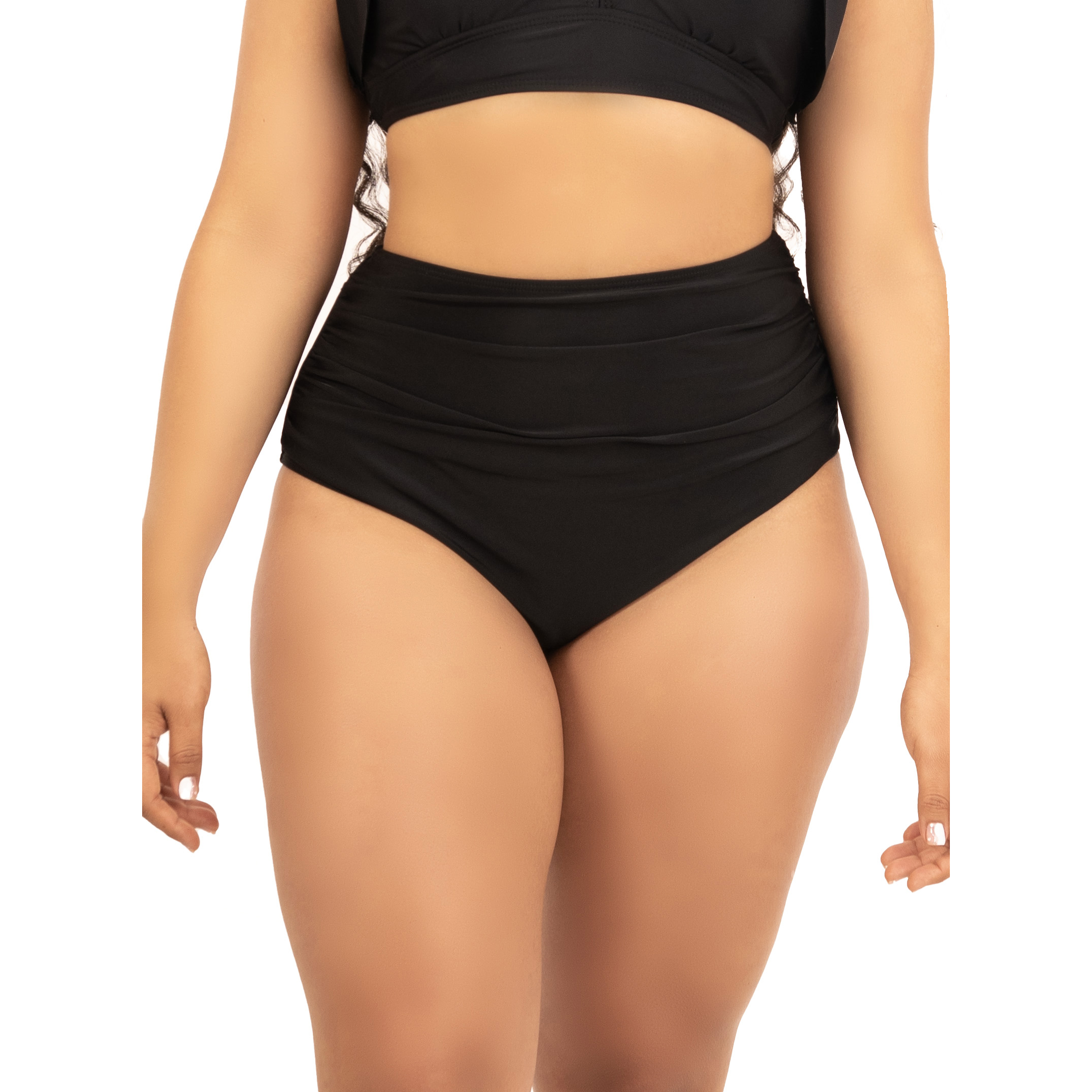 Parte De Abajo Calzón Bikini Tiro Alto Alta cobertura 2