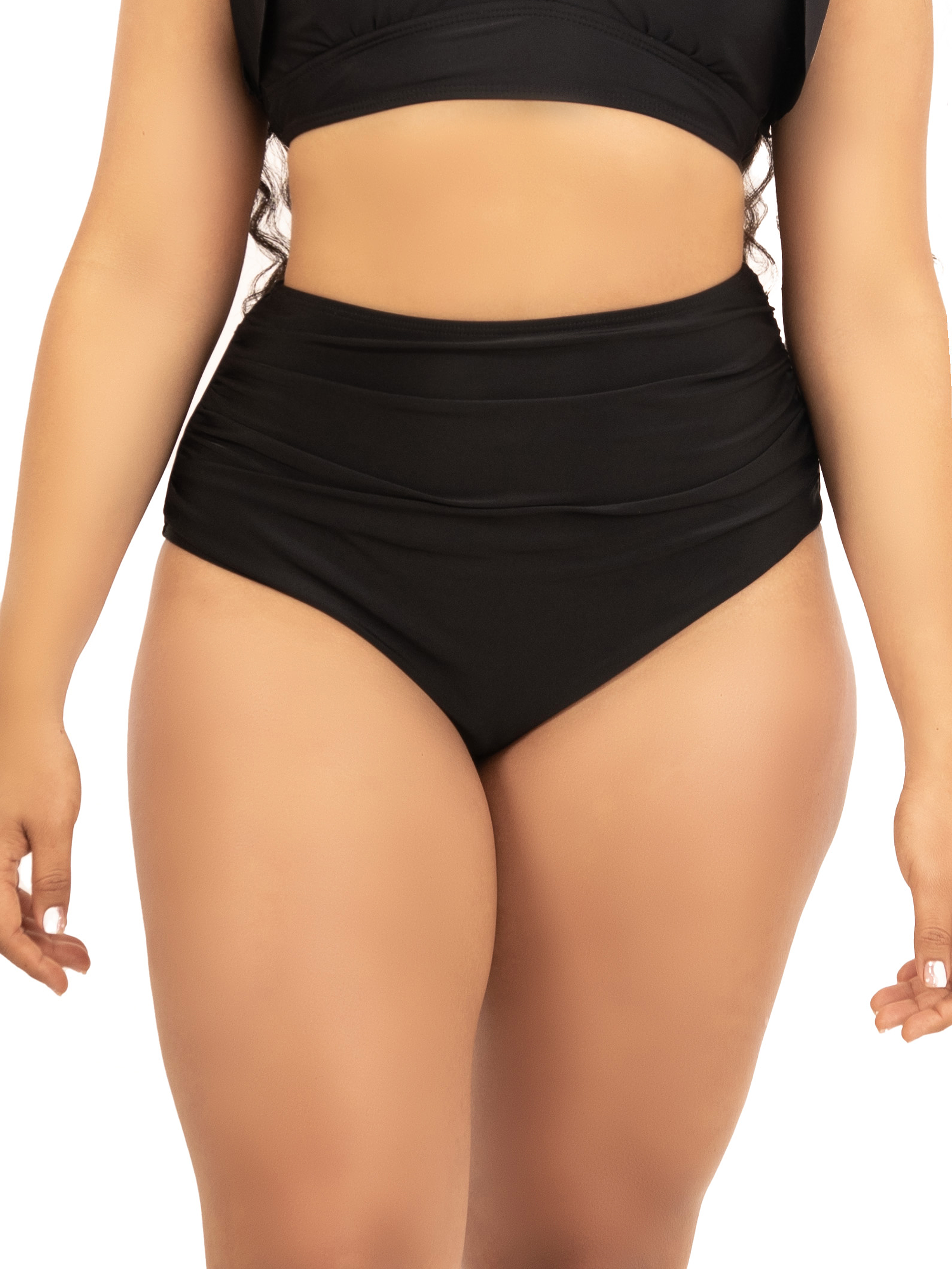 Parte De Abajo Calzón Bikini Tiro Alto Alta cobertura 2
