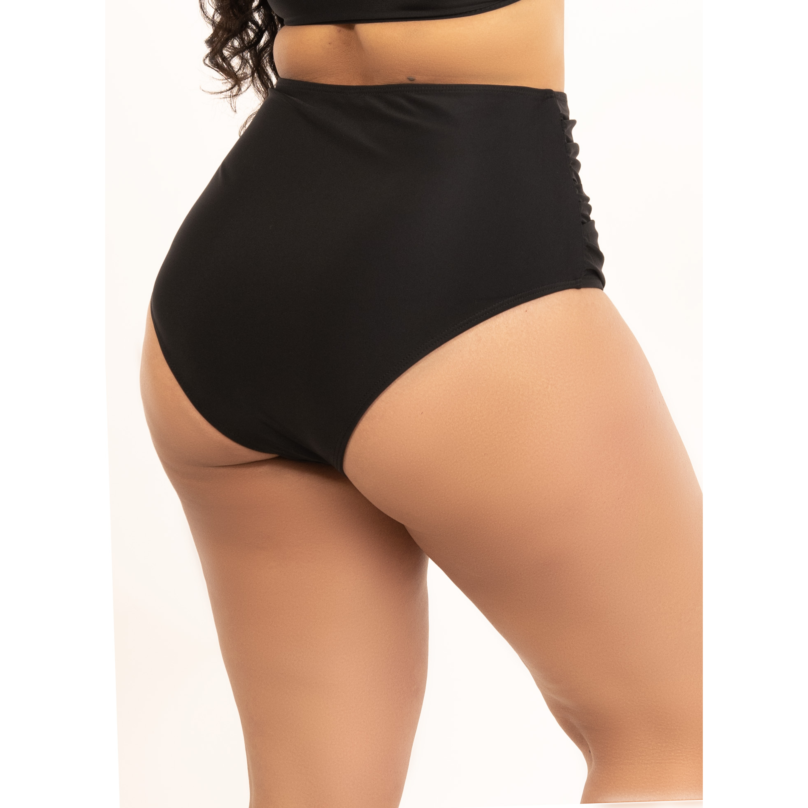 Parte De Abajo Calzón Bikini Tiro Alto Alta cobertura 4