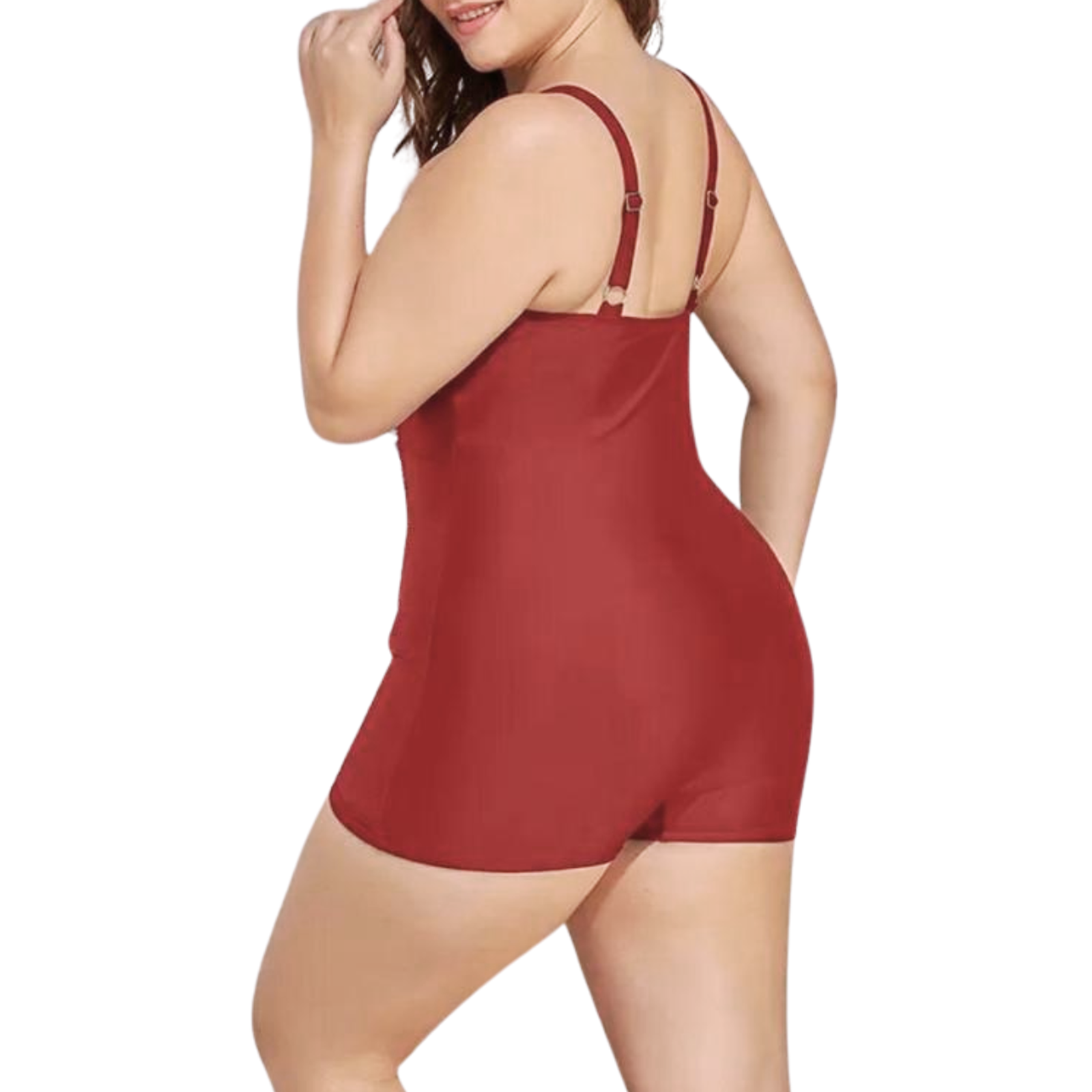 Traje de baño mujer pin up Basic short natación estampados 6