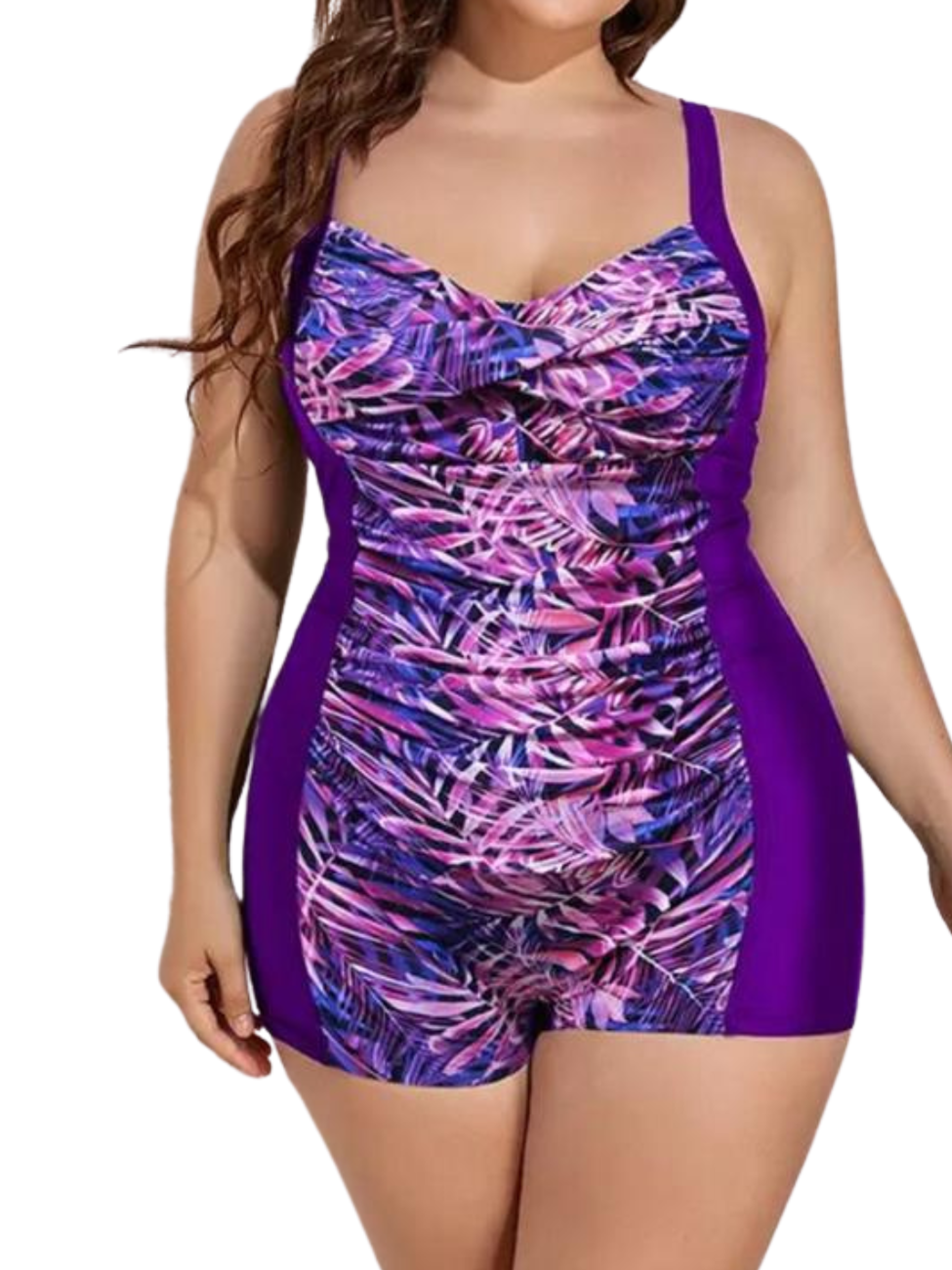 Traje de baño mujer pin up Basic short natación estampados 7