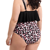 Bikini tiro alto Valhalla Animal Print