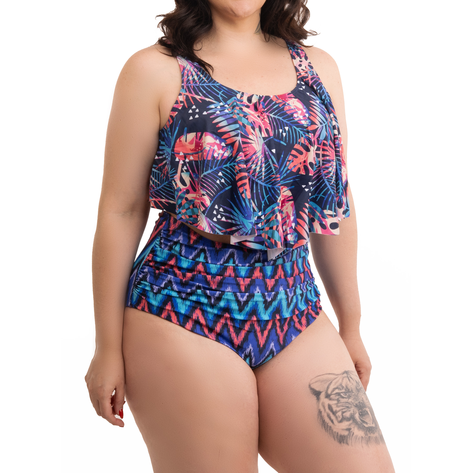 Bikini tiro alto Valhalla variedad Estampados 1