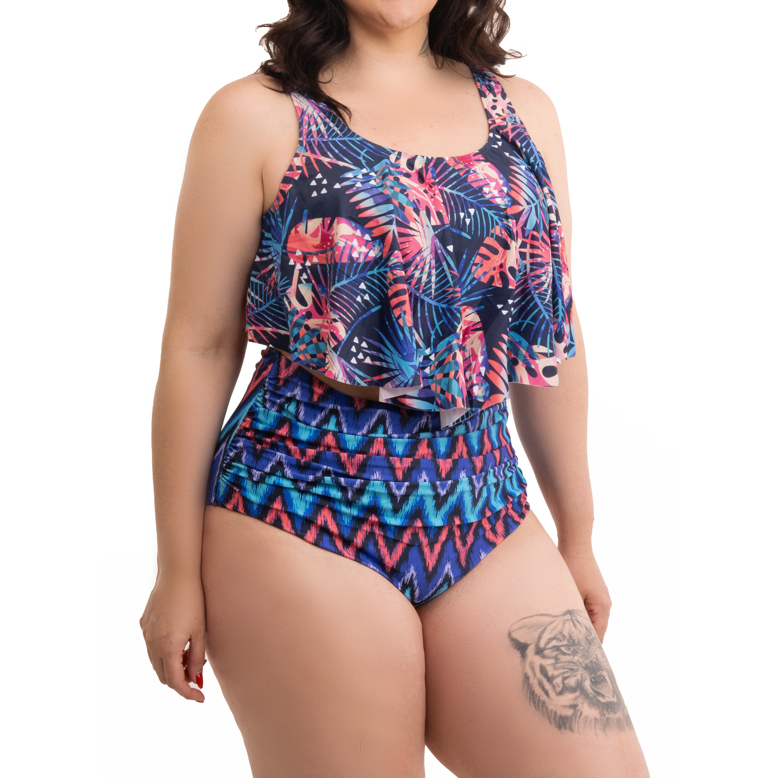 Bikini tiro alto Valhalla variedad Estampados 1