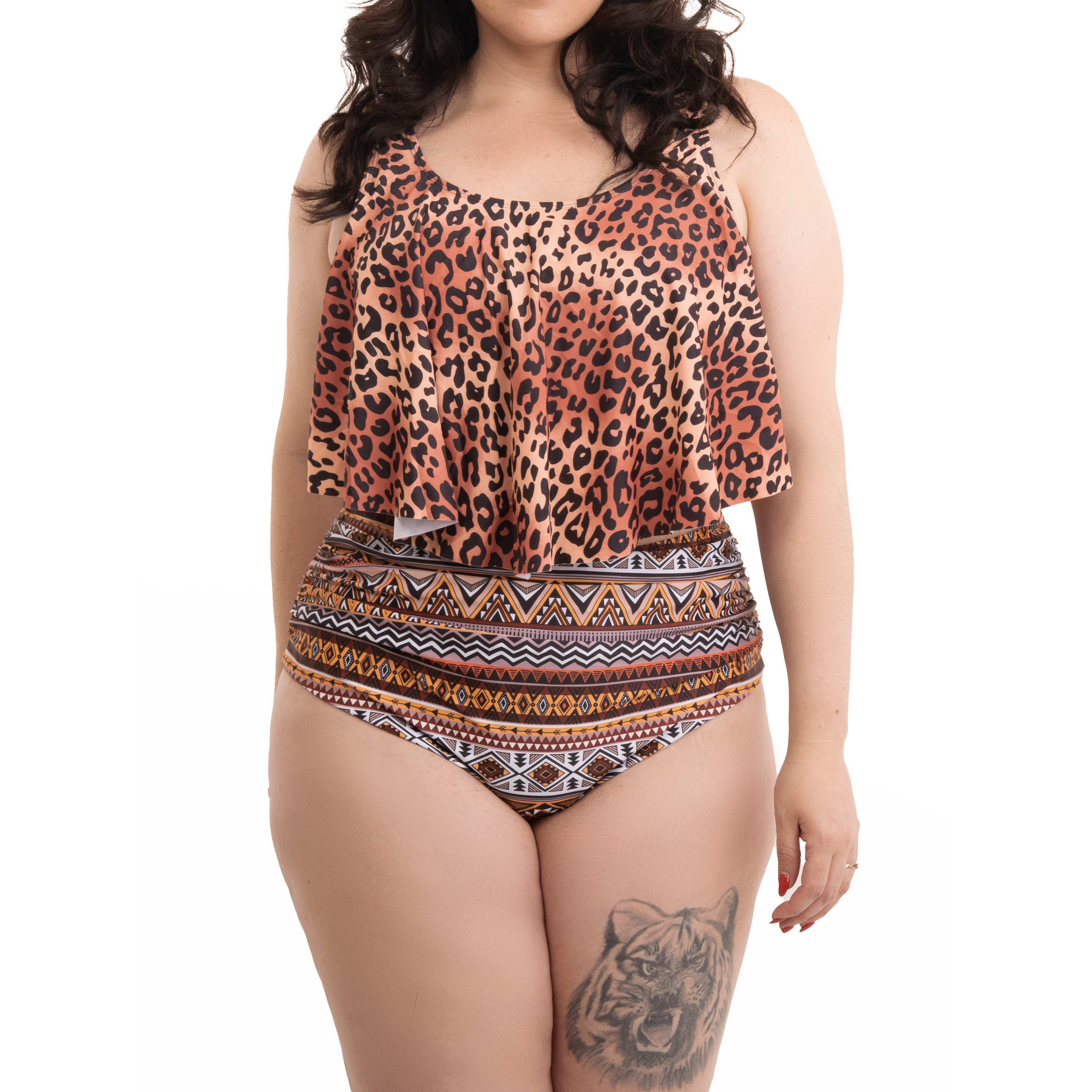 Bikini tiro alto Valhalla variedad Estampados 6