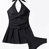 Tankini vestido halter Kailua Negro