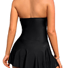 Tankini vestido halter Kailua Negro