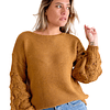 Sweater lana manga globo colores Mimi
