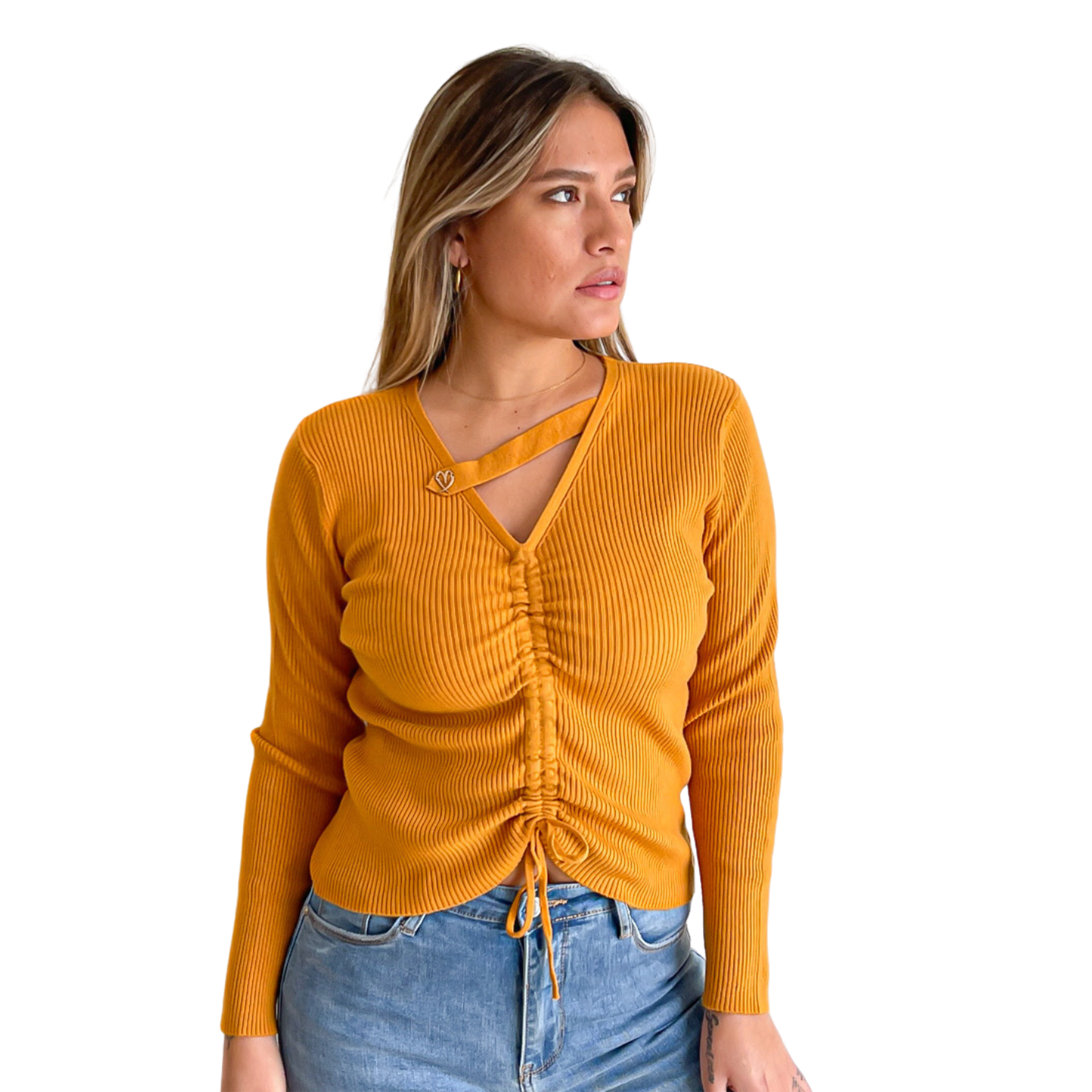 Sweater mujer básico Love 2