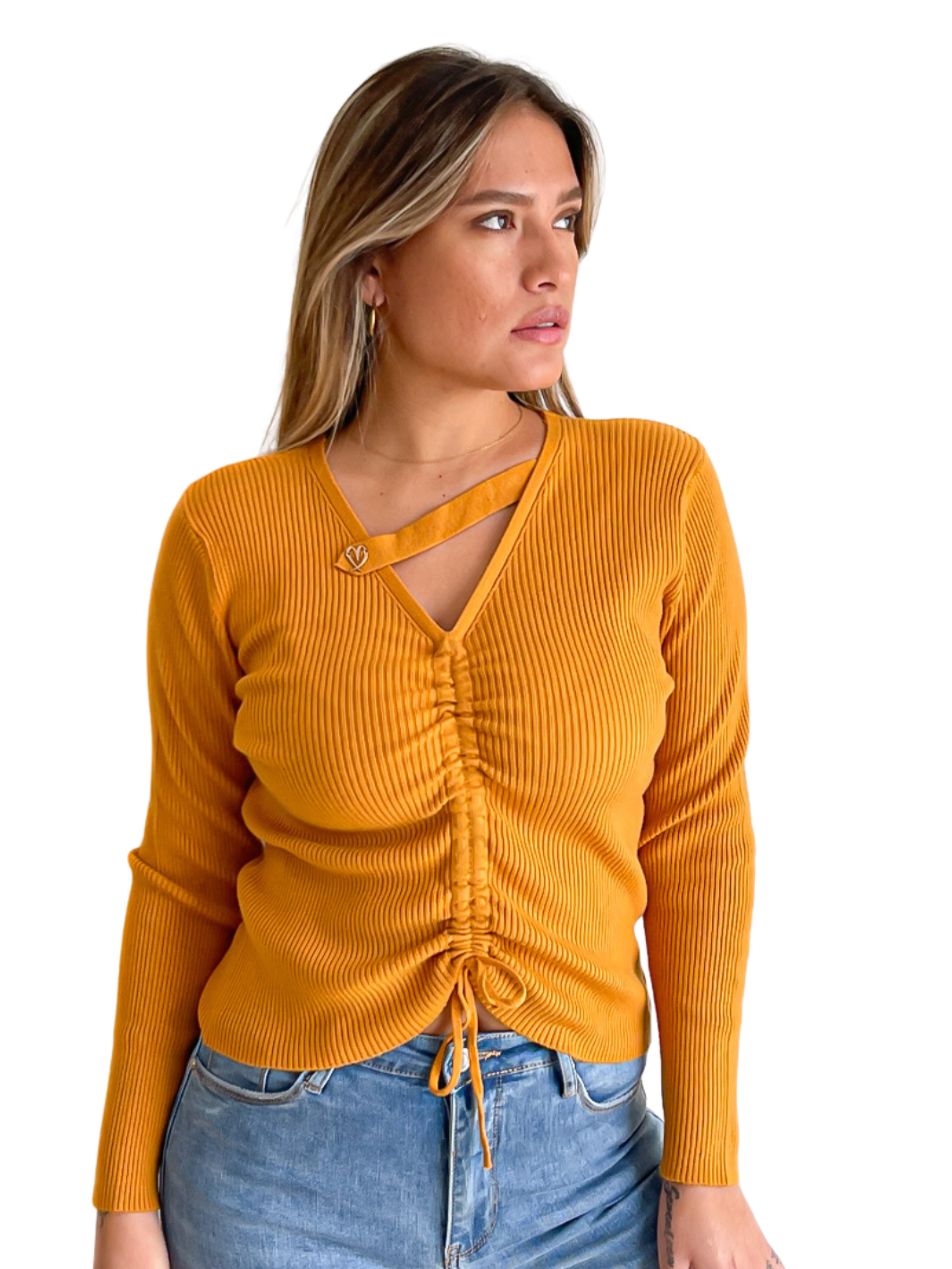 Sweater mujer básico Love 2