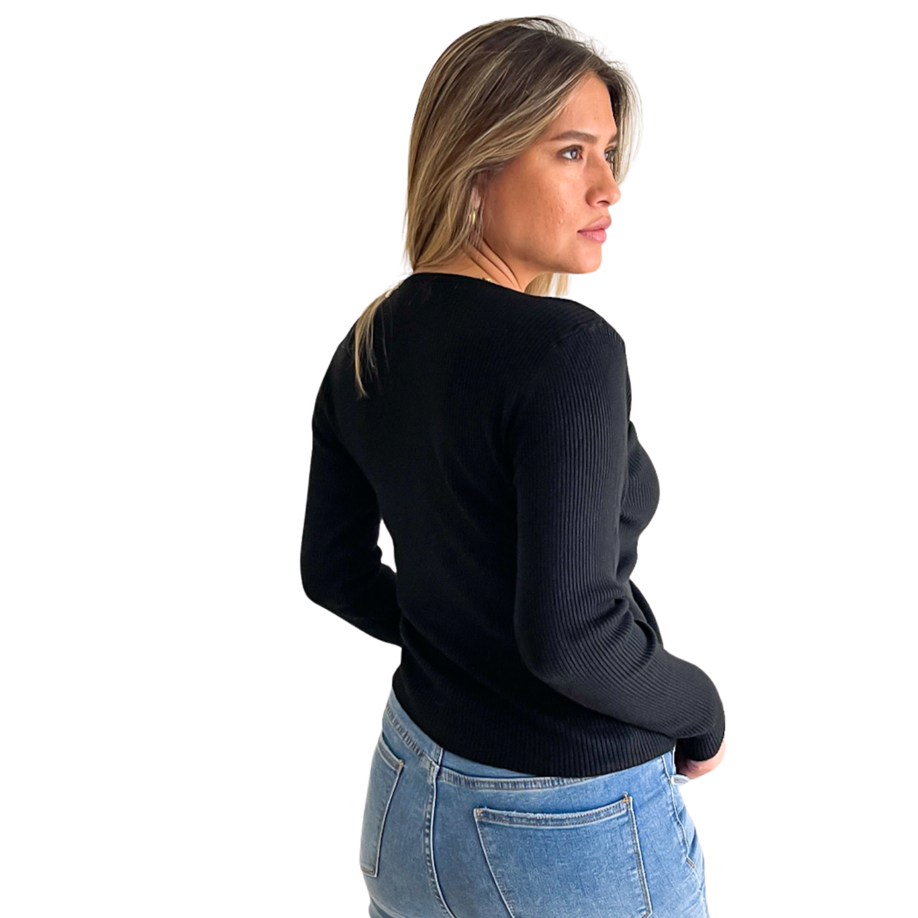 Sweater mujer básico Love 9