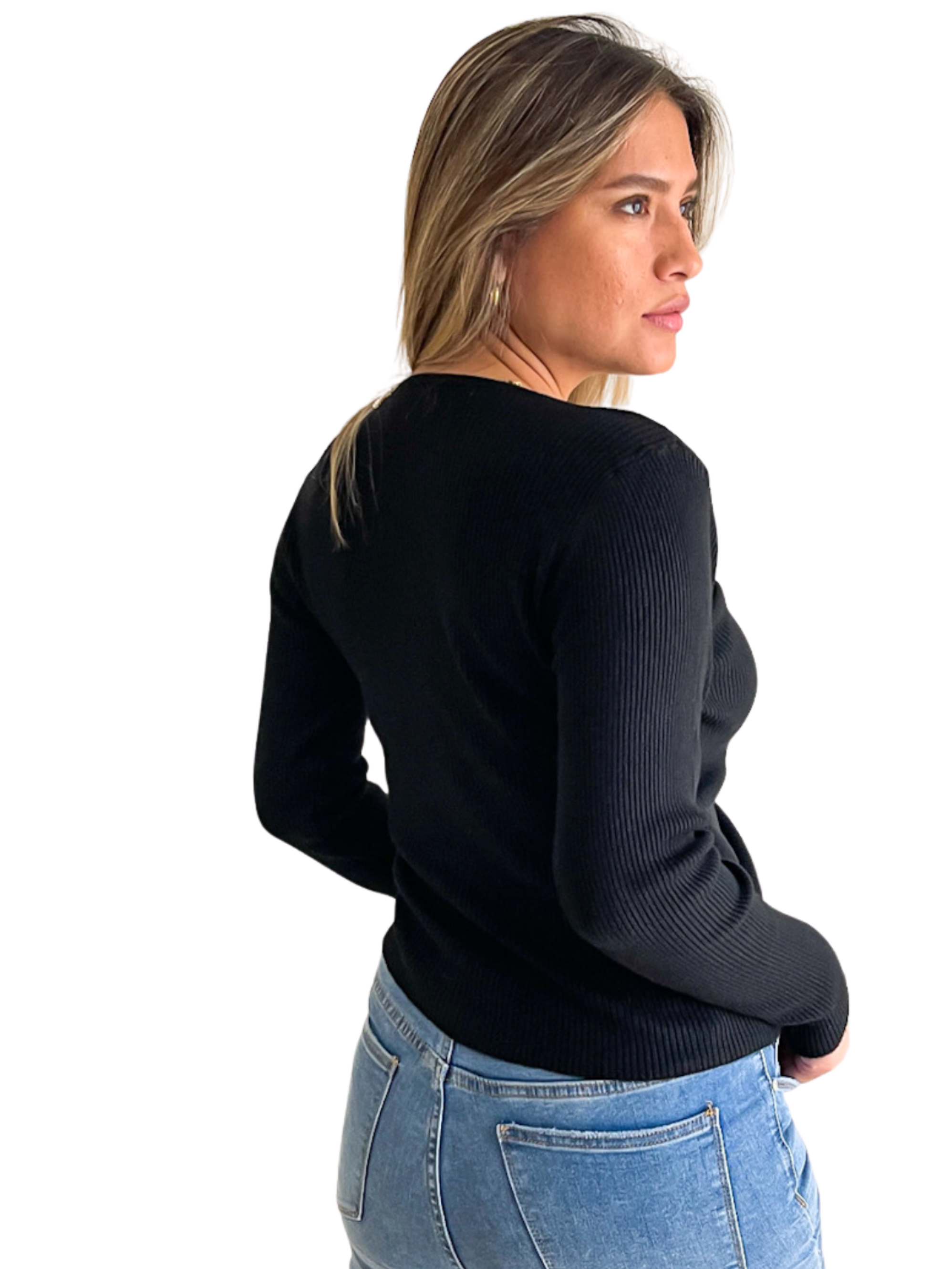 Sweater mujer básico Love 9
