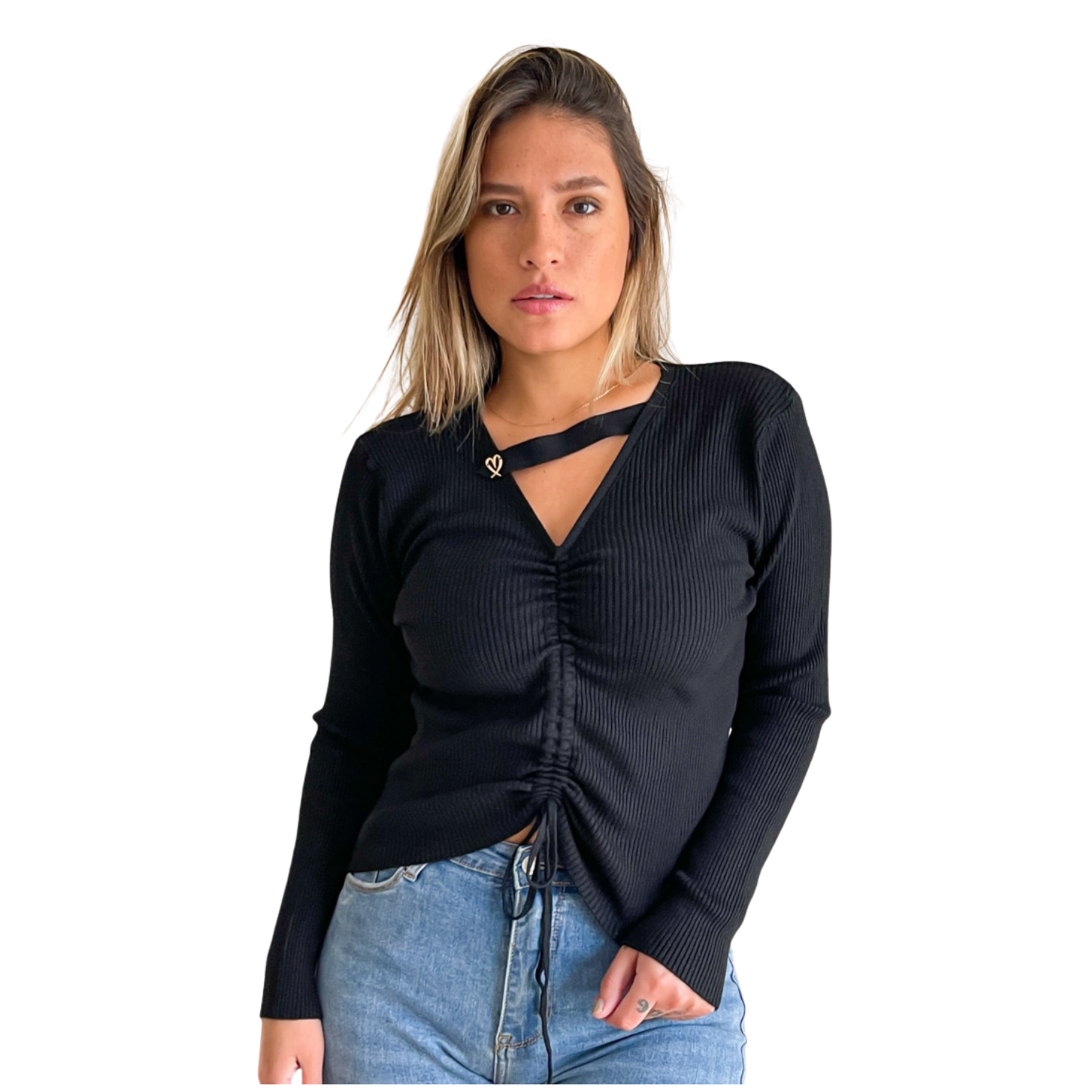 Sweater mujer básico Love 10