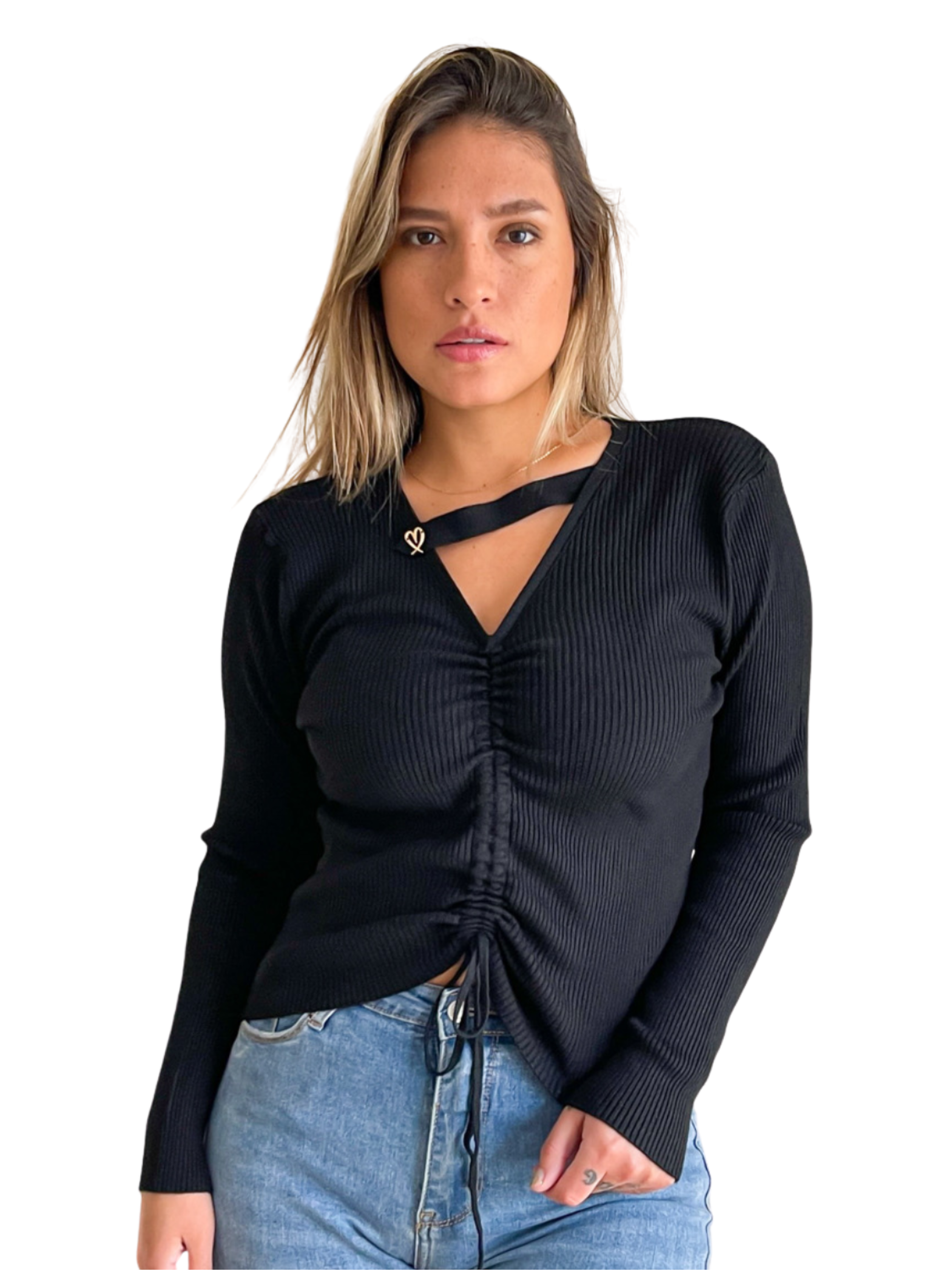 Sweater mujer básico Love 10