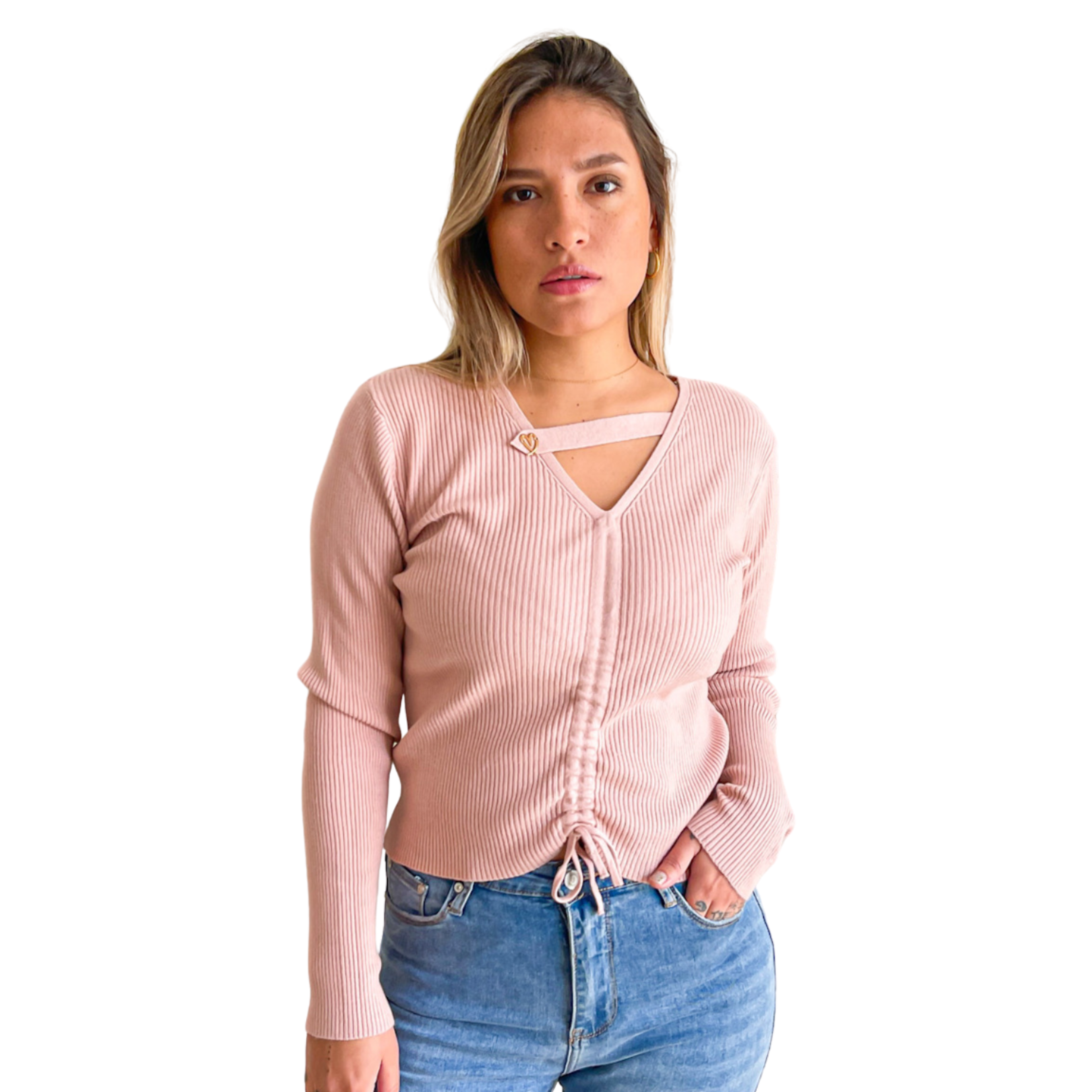 Sweater mujer básico Love 13