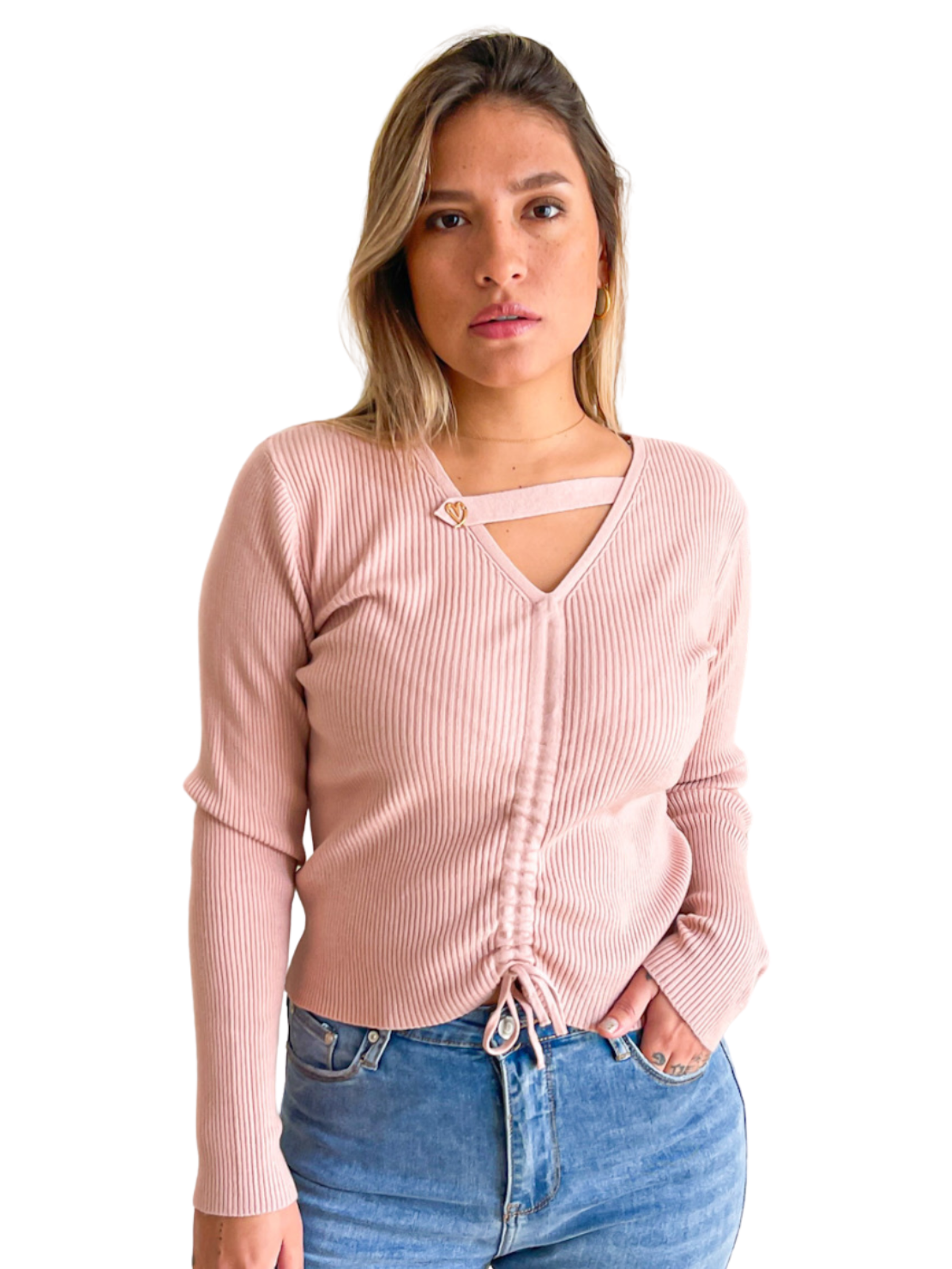 Sweater mujer básico Love 13