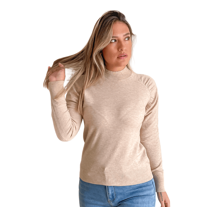 Sweater cuello medio Melisa colores 10