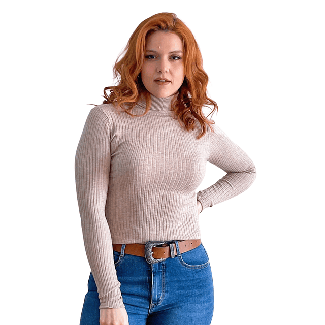 Sweater beatle básico mujer diseño Milán