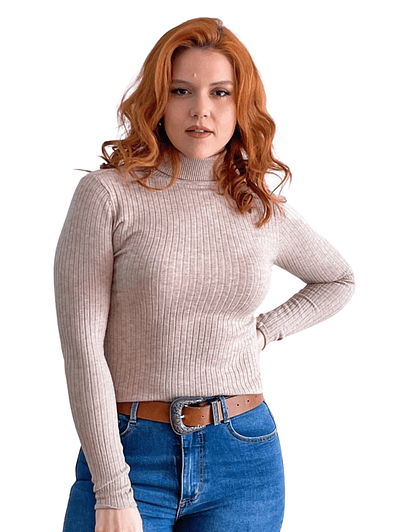 Sweater beatle básico mujer diseño Milán