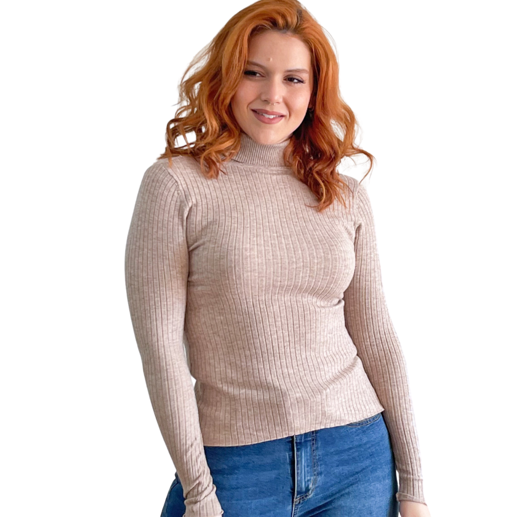 Sweater beatle básico mujer diseño Milán 2