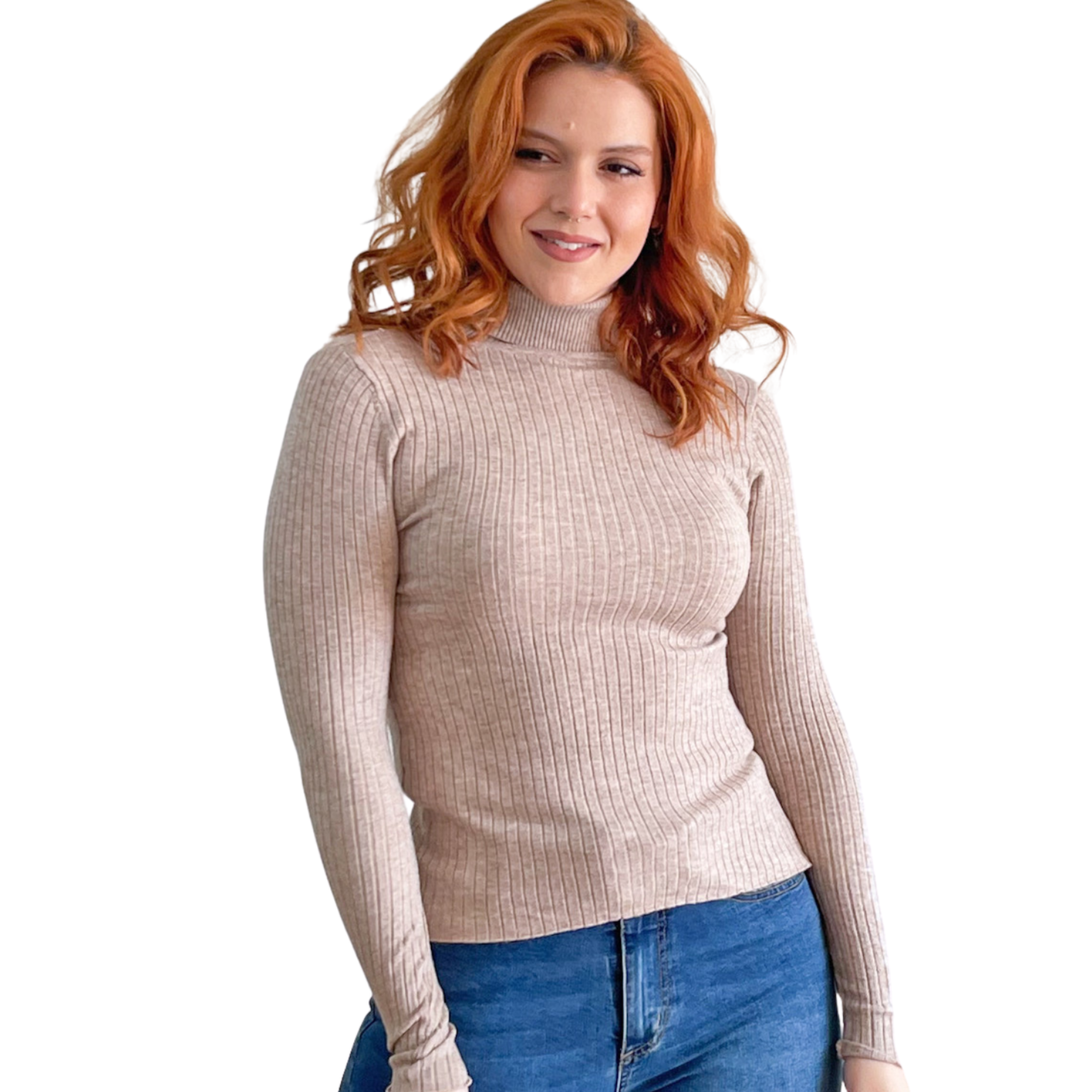 Sweater beatle básico mujer diseño Milán 2