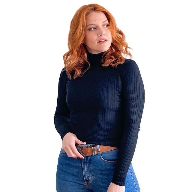 Sweater beatle básico mujer diseño Milán