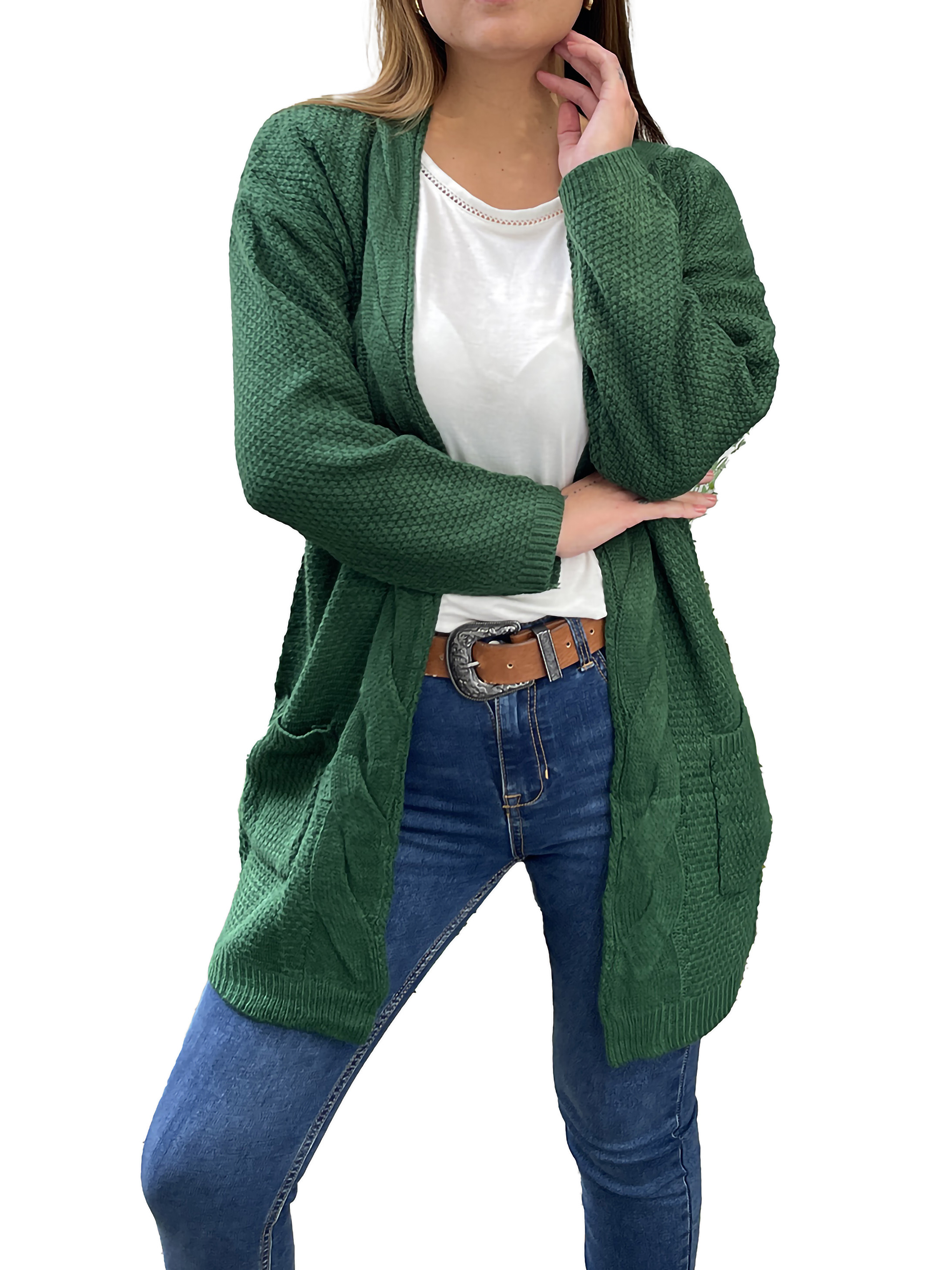 Cardigán invierno lana spandex Luna 4