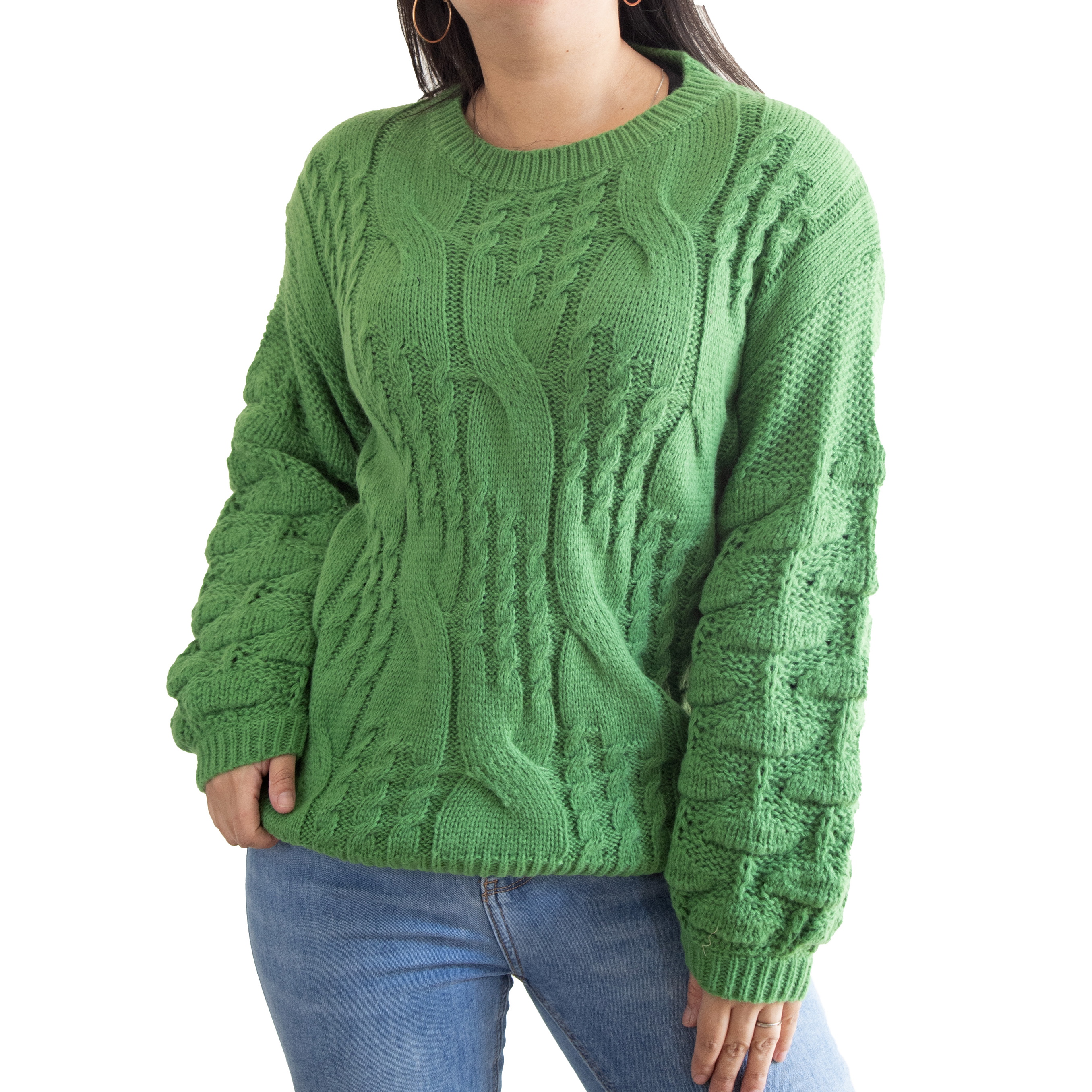 Chaleco mujer lana manga pompón Pandora 7