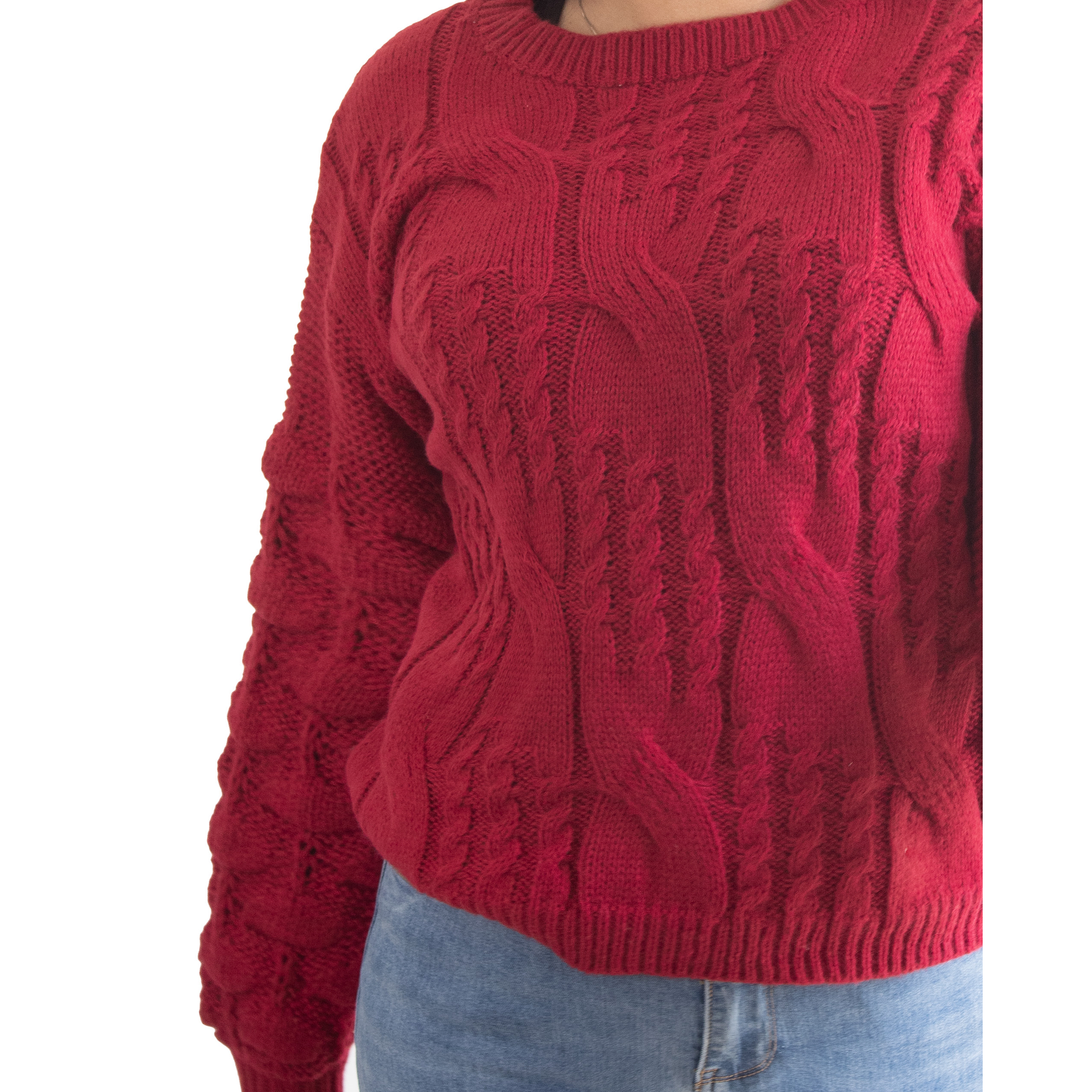 Chaleco mujer lana manga pompón Pandora 16