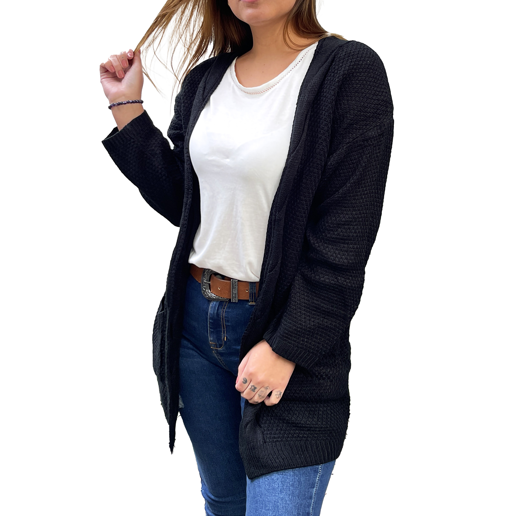 Cardigán invierno lana spandex Luna 9