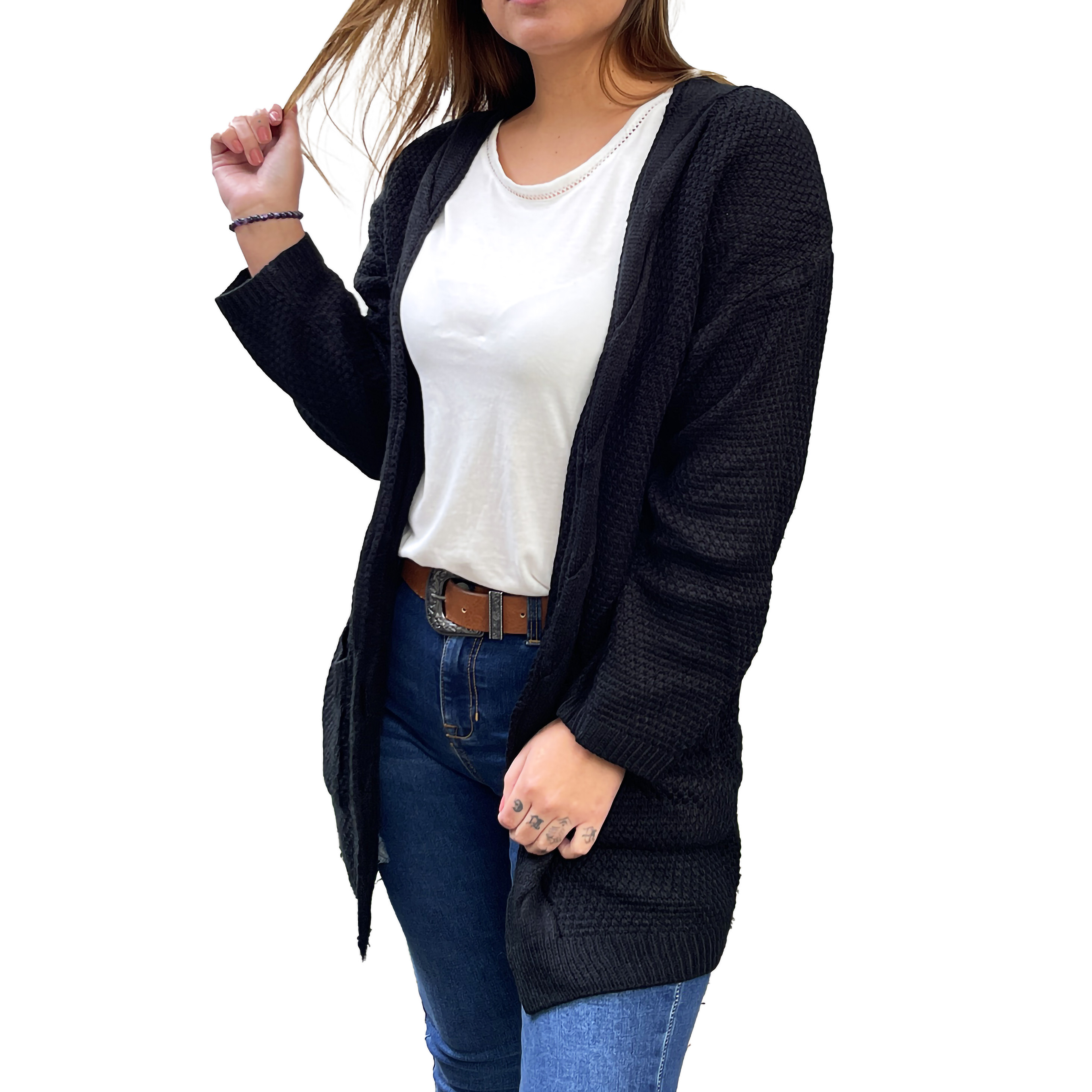 Cardigán invierno lana spandex Luna 9