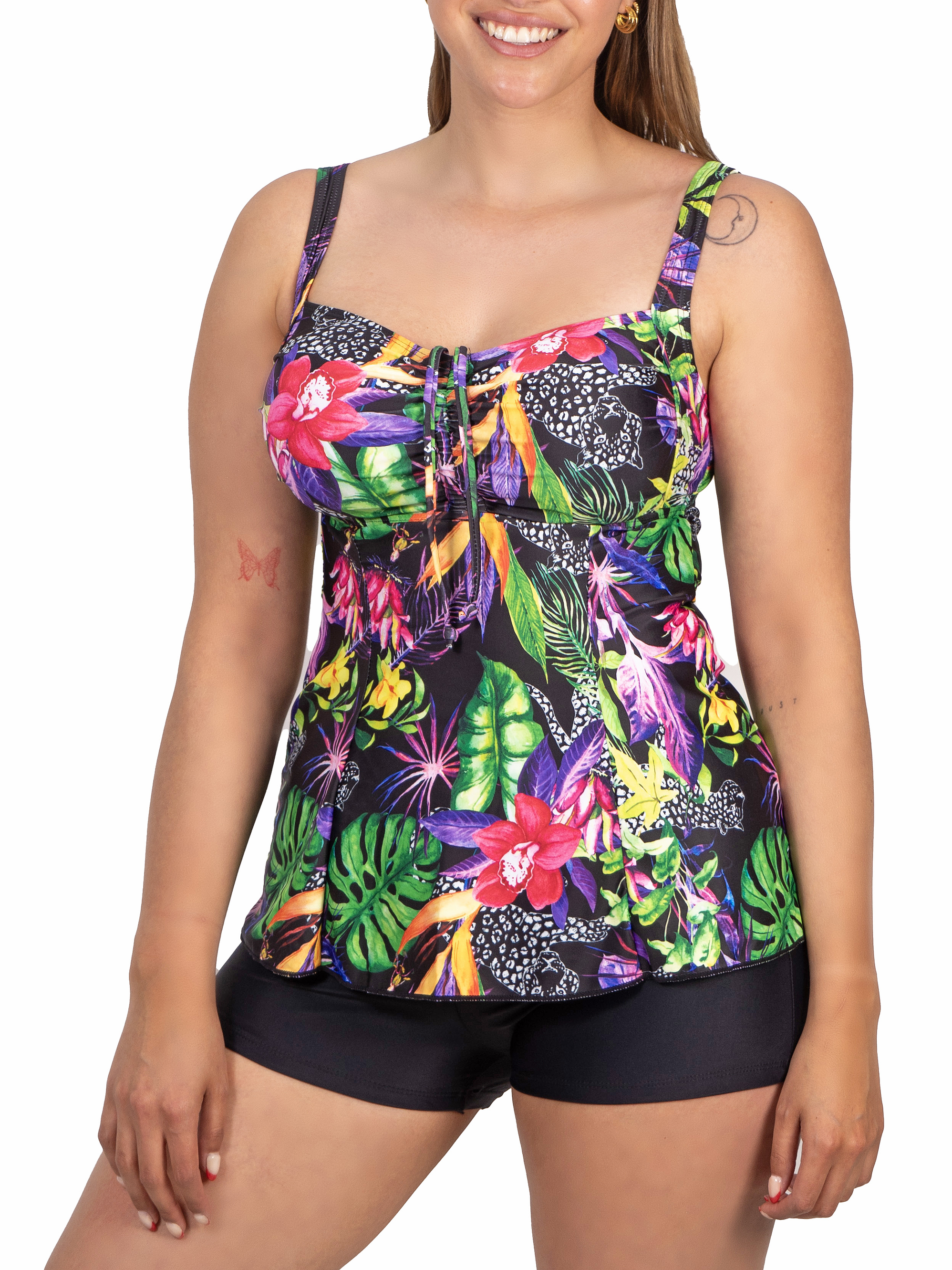 Tankini short mujer estampados colores 2