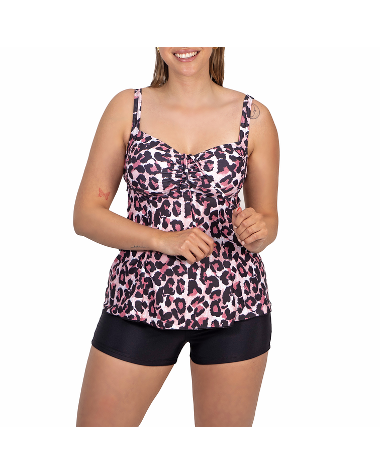 Tankini short mujer estampados colores