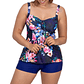 Tankini short mujer estampados colores - Miniatura 10